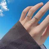 オープンリング チェーン ダブルリング | PlusNao | 詳細画像8