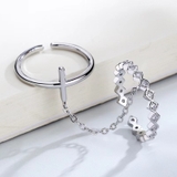 オープンリング チェーン ダブルリング | PlusNao | 詳細画像9