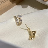 ピアス ハーフフープピアス レディース | PlusNao | 詳細画像10