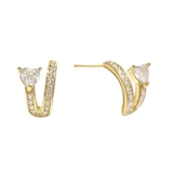 ピアス ハーフフープピアス レディース | PlusNao | 詳細画像11