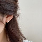 ピアス ハーフフープピアス レディース | PlusNao | 詳細画像5