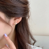 ピアス ハーフフープピアス レディース | PlusNao | 詳細画像7