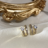 ピアス ハーフフープピアス レディース | PlusNao | 詳細画像9