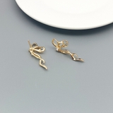 スタッドピアス ピアス アシンメトリー | PlusNao | 詳細画像5 