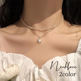 ネックレス 2連 アクセサリー | PlusNao | 詳細画像1 