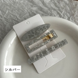 ヘアクリップ 3点セット レディース | PlusNao | 詳細画像17