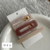 ヘアクリップ 3点セット レディース | PlusNao | 詳細画像5