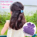 ヘアクリップ 6個セット 6色セット | PlusNao | 詳細画像1