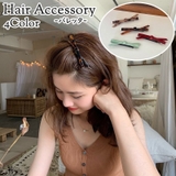 バレッタ ヘアクリップ ヘアアクセサリー | PlusNao | 詳細画像1