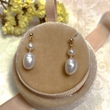 スタッドピアス フックピアス レディース | PlusNao | 詳細画像13
