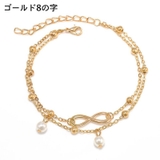 アンクレット 重ね付け風 二連 | PlusNao | 詳細画像5 