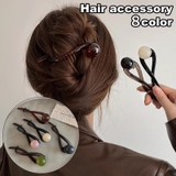 ヘアクリップ バナナクリップ レディース | PlusNao | 詳細画像1 