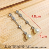 ピアス スタッドピアス ロングピアス | PlusNao | 詳細画像5 