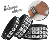 ブレスレット スタッズ 幅広 | PlusNao | 詳細画像1 