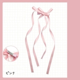 ヘアクリップ リボン付 くちばしクリップ | PlusNao | 詳細画像6 