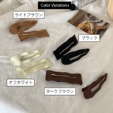 ヘアクリップ パッチン留め風 レディース | PlusNao | 詳細画像12 