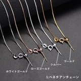 ネックレス チェーンのみ ベネチアンチェーン | PlusNao | 詳細画像16 