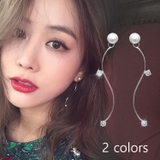 ピアス ウェーブバー バックキャッチ | PlusNao | 詳細画像1 