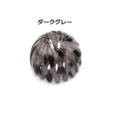 ヘアクリップ 鳥の巣クリップ ポニーリング | PlusNao | 詳細画像11