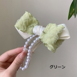 ヘアクリップ リボン付き レディース | PlusNao | 詳細画像12 