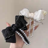 ヘアクリップ リボン付き レディース | PlusNao | 詳細画像9 