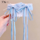 リボンヘアクリップセット 同色2個セット 編み込み | PlusNao | 詳細画像10