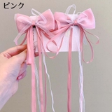 リボンヘアクリップセット 同色2個セット 編み込み | PlusNao | 詳細画像6