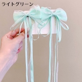 リボンヘアクリップセット 同色2個セット 編み込み | PlusNao | 詳細画像9