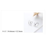 ピアス 両耳用 スタッドピアス | PlusNao | 詳細画像8 