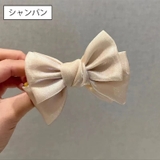 バンスクリップ ヘアクリップ リボン | PlusNao | 詳細画像14 