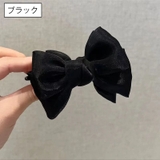 バンスクリップ ヘアクリップ リボン | PlusNao | 詳細画像15 
