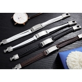 レザーブレスレット PUレザー メンズ | PlusNao | 詳細画像3 