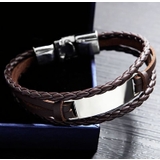 レザーブレスレット PUレザー メンズ | PlusNao | 詳細画像6 