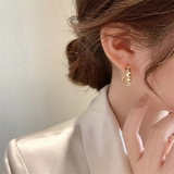 ハーフフープピアス C型 レディース | PlusNao | 詳細画像2 