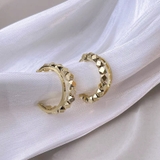 ハーフフープピアス C型 レディース | PlusNao | 詳細画像5 