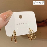 ハーフフープピアス C型 レディース | PlusNao | 詳細画像7 