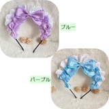 ヘッドドレス カチューシャ リボン | PlusNao | 詳細画像20 