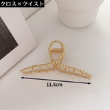 バンスクリップ ヘアクリップ 大きめ | PlusNao | 詳細画像12