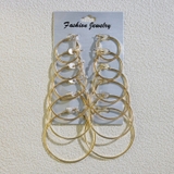 フープピアス 6ペアセット レディース | PlusNao | 詳細画像3 