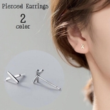 スタッドピアス キャッチピアス レディース | PlusNao | 詳細画像1