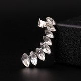 スタッドピアス イヤーカフ付き レディース | PlusNao | 詳細画像4 