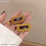 ヘアクリップ 髪留め 同色4個セット | PlusNao | 詳細画像12