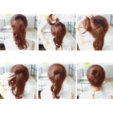 お団子ヘアスポンジ スポンジリング お団子グッズ | PlusNao | 詳細画像4 