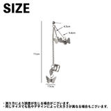 スタッドピアス イヤリング 片耳用 | PlusNao | 詳細画像10 