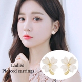 スタッドピアス キャッチピアス レディース | PlusNao | 詳細画像1 