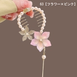 ヘアクリップ ヘアアクセサリー レディース | PlusNao | 詳細画像4