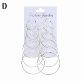 フープピアス リングピアス 6ペア | PlusNao | 詳細画像10 