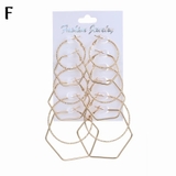 フープピアス リングピアス 6ペア | PlusNao | 詳細画像12 