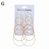 フープピアス リングピアス 6ペア | PlusNao | 詳細画像13 