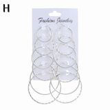 フープピアス リングピアス 6ペア | PlusNao | 詳細画像14 